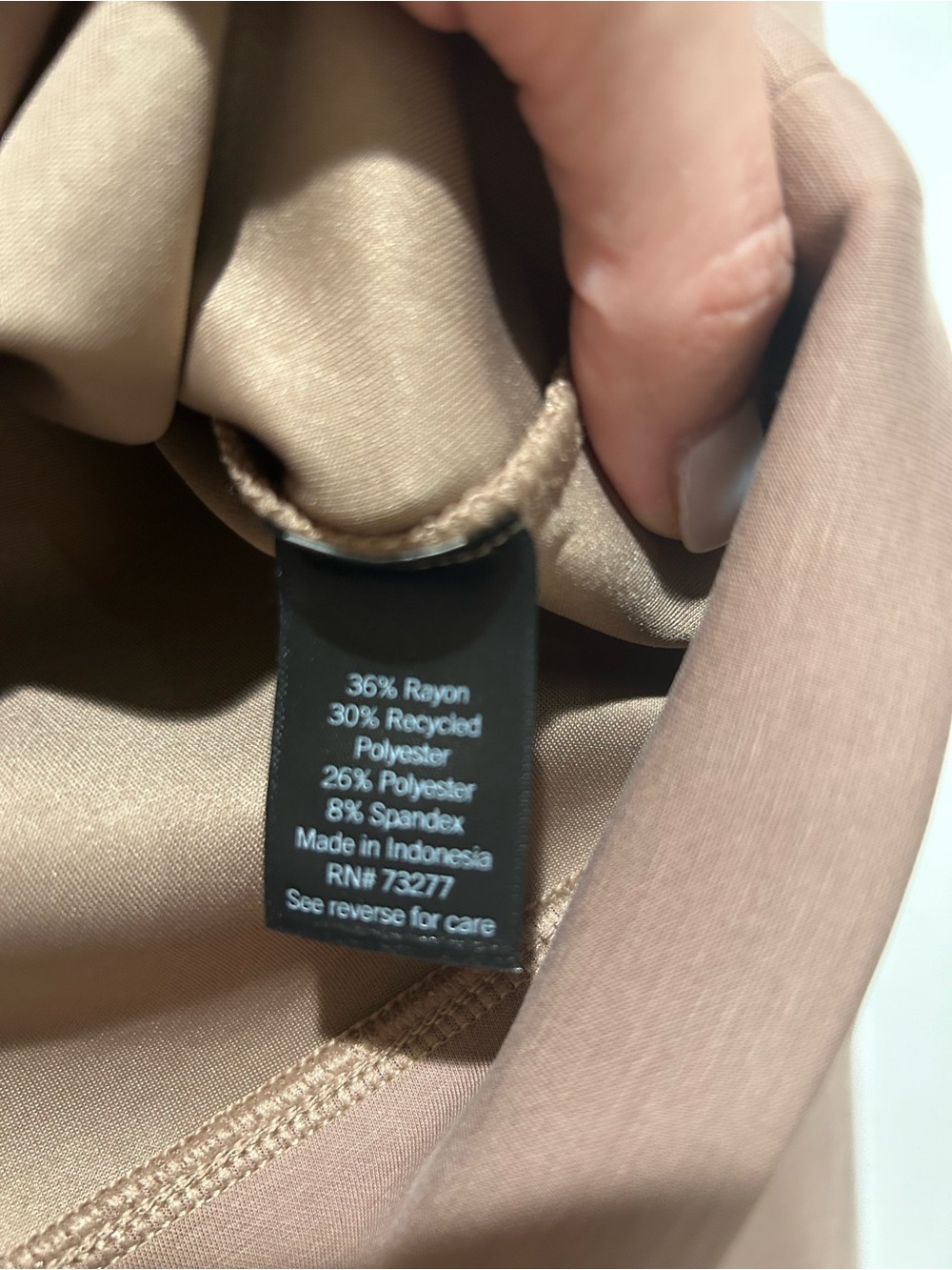 FLX Women's Sleeveless Sweatshirt and Jogger Set - Taupe NWOT - Picture 6 of 6
